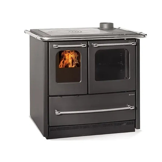 Nordica Cucina Legna Sovrana Easy Evo 2.0 Nero Antracite