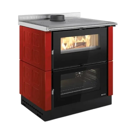 Nordica Cucina Legna Verona XXL Vst Maiolica Bordeaux